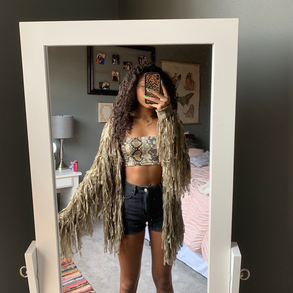 ELON Shaggy Summer Cardigan